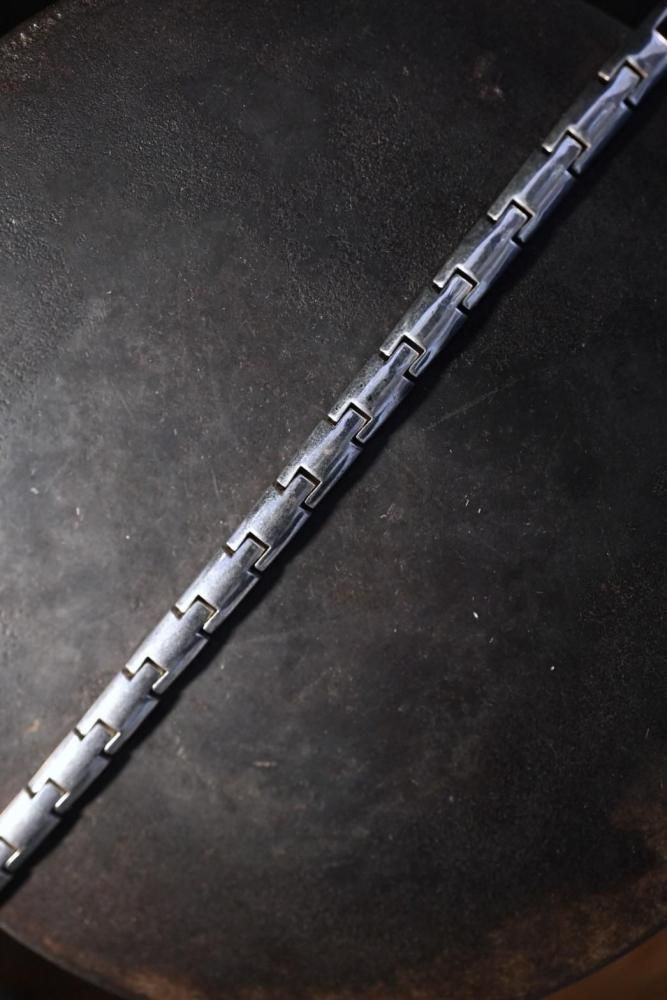 Vintage silver chain bracelet