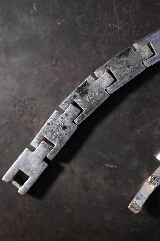 Vintage silver chain bracelet