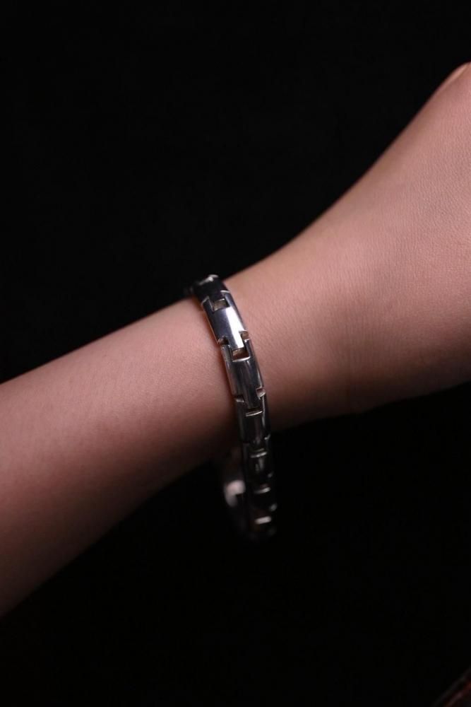 Vintage silver chain bracelet