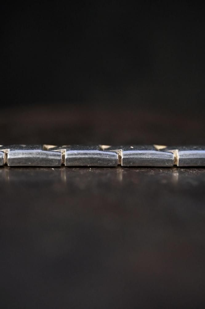 Vintage silver chain bracelet