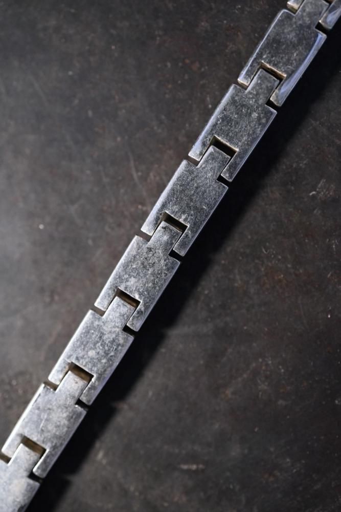 Vintage silver chain bracelet