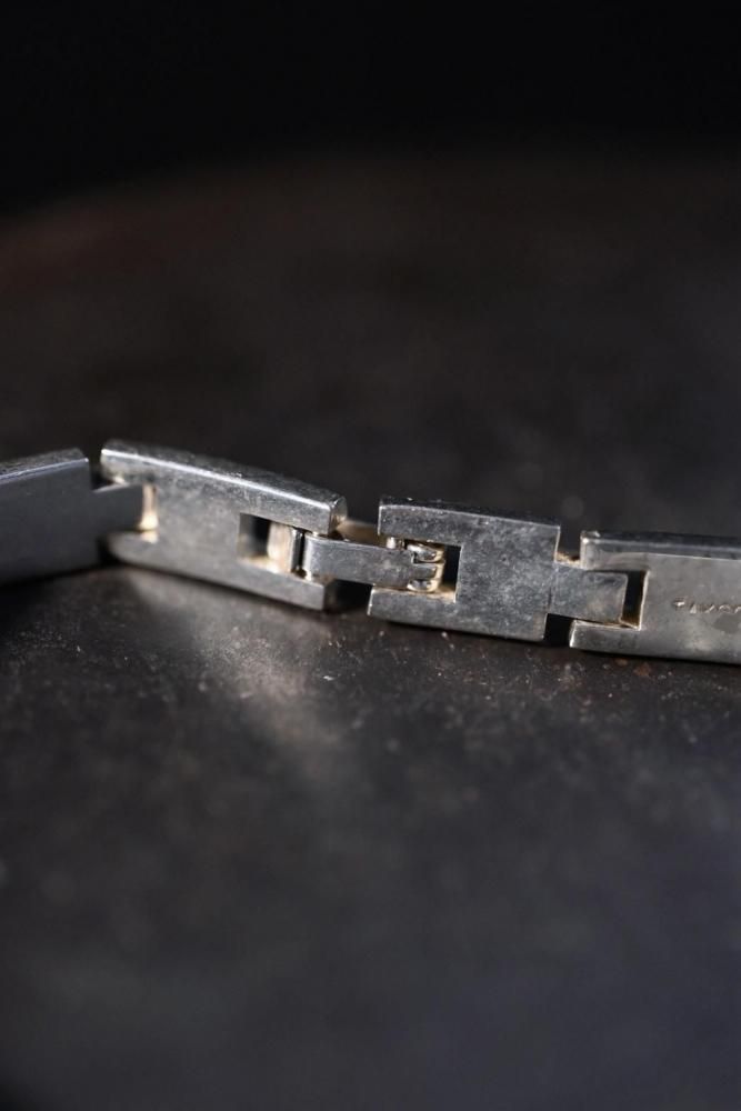 Vintage silver chain bracelet