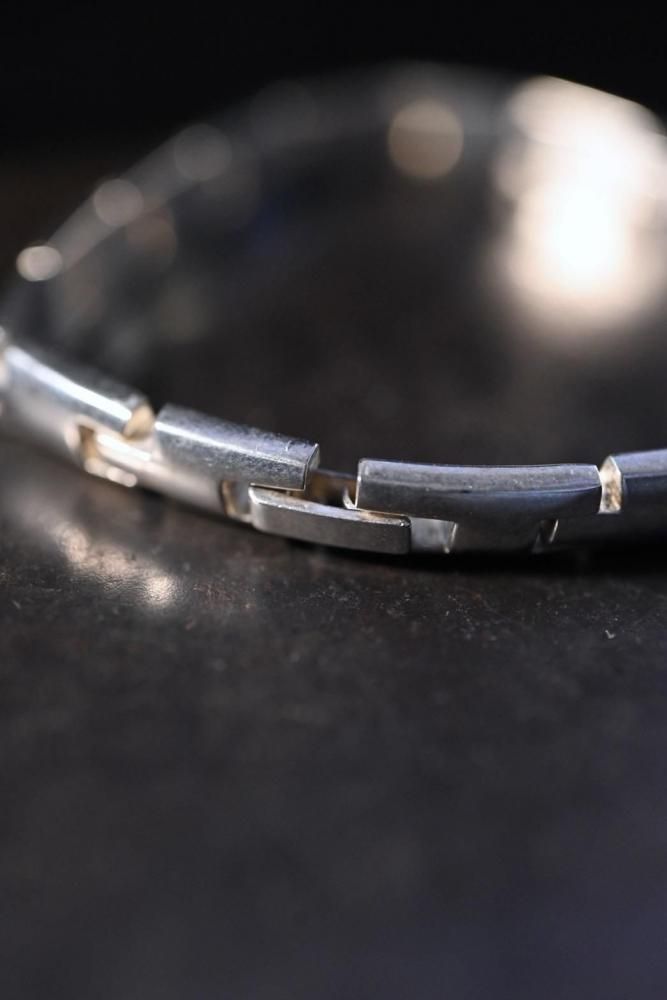 Vintage silver chain bracelet