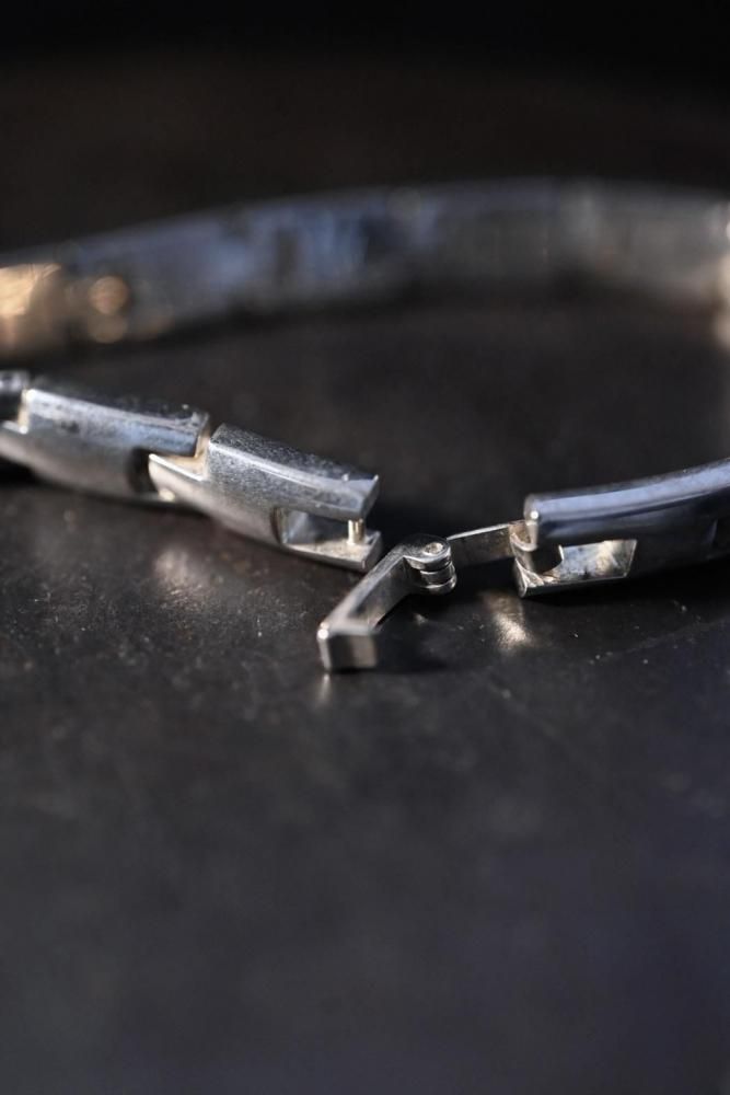 Vintage silver chain bracelet