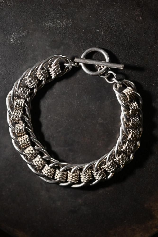 Vintage silver chain bracelet