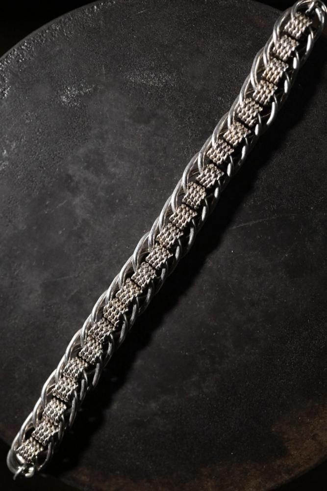 Vintage silver chain bracelet