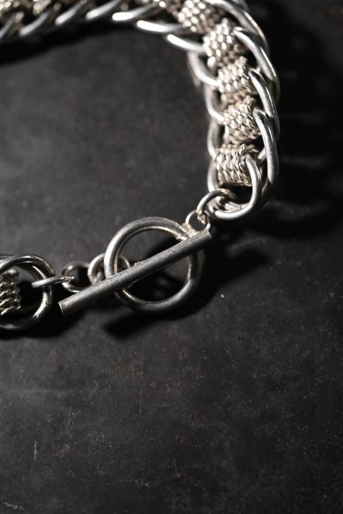 Vintage silver chain bracelet