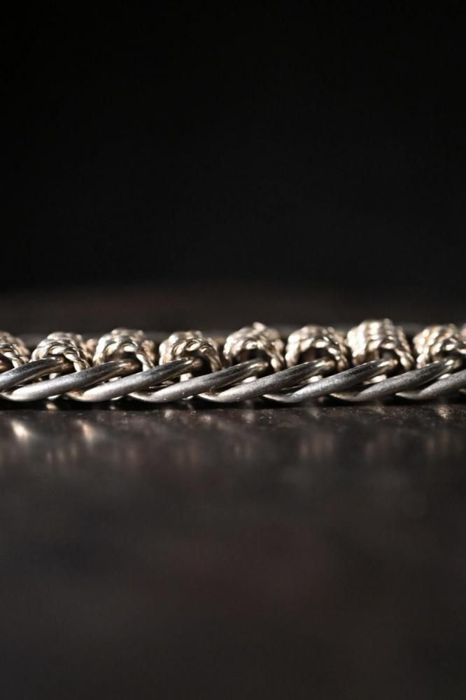 Vintage silver chain bracelet
