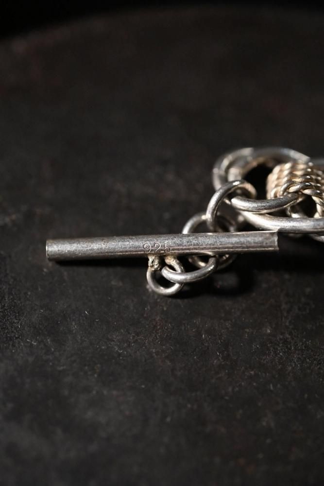 Vintage silver chain bracelet