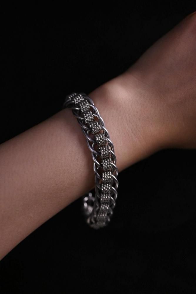 Vintage silver chain bracelet