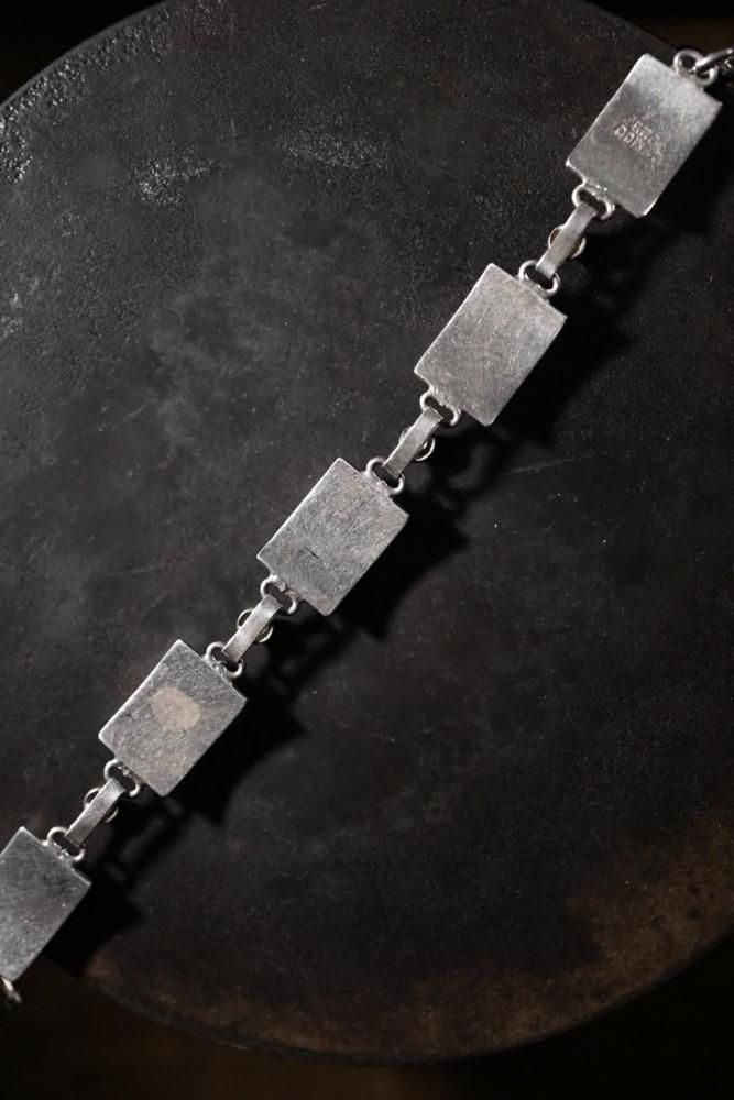 Vintage silver  shell bracelet