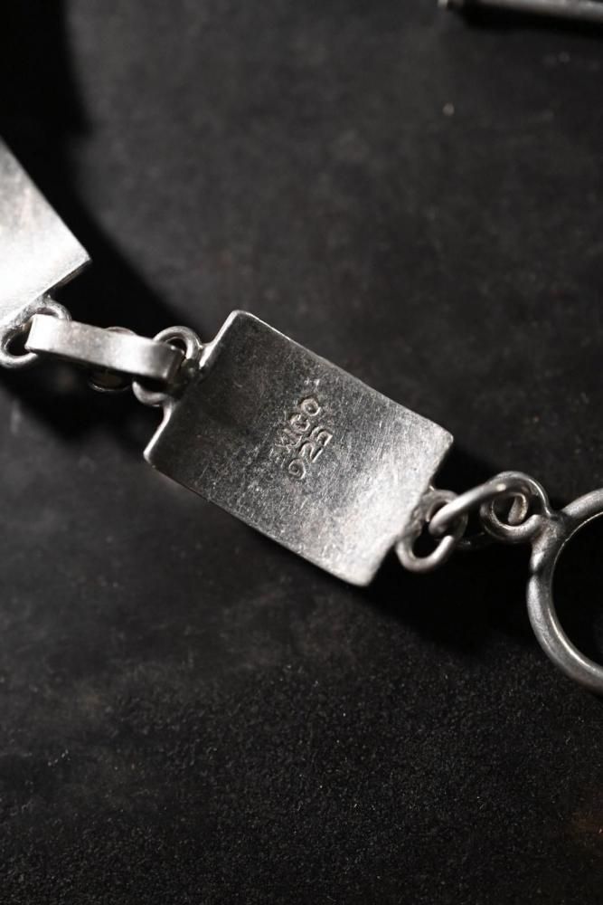 Vintage silver  shell bracelet