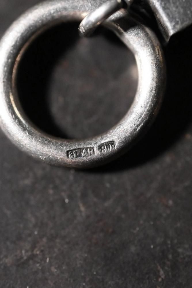 Vintage silver  amber bracelet