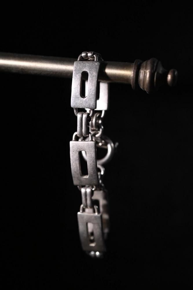 Vintage silver chain bracelet
