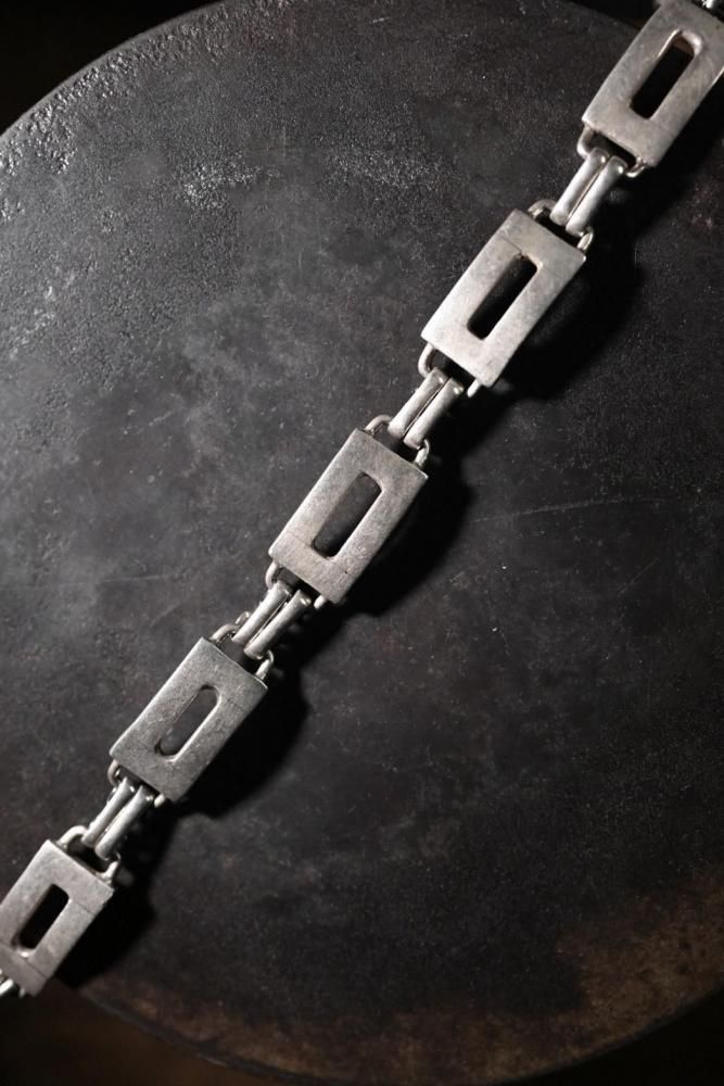 Vintage silver chain bracelet