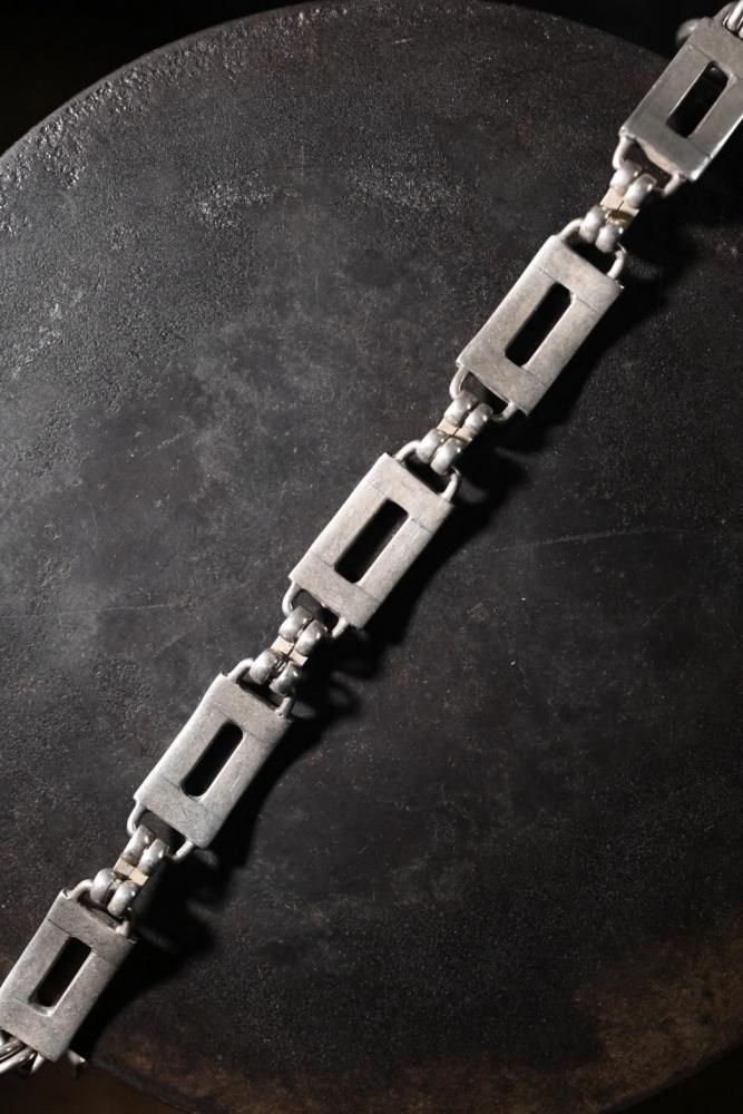 Vintage silver chain bracelet