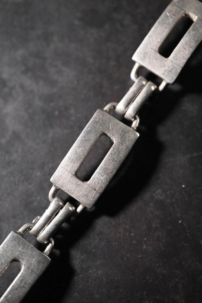 Vintage silver chain bracelet