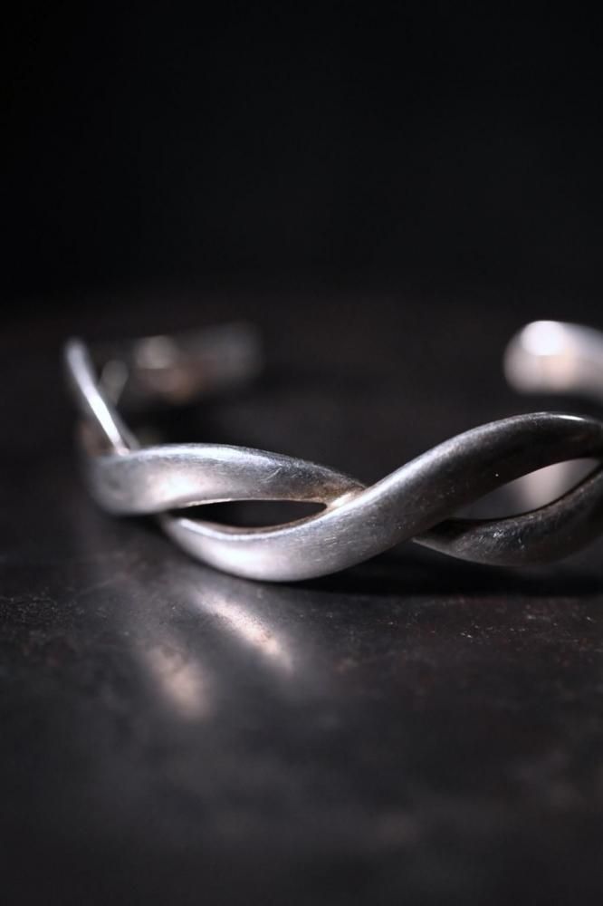 Mexico vintage silver bangle