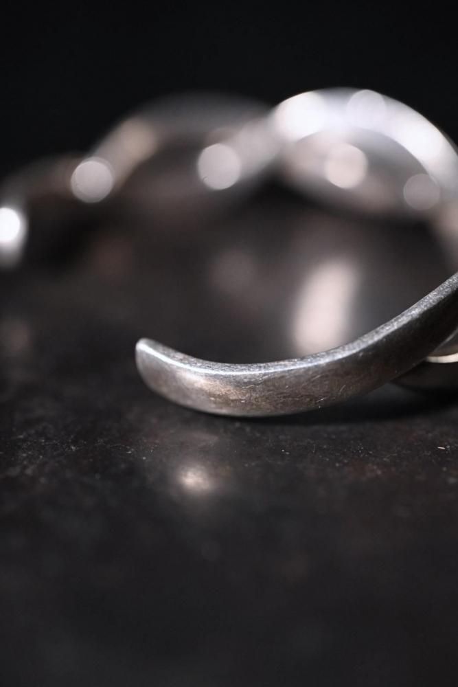 Mexico vintage silver bangle