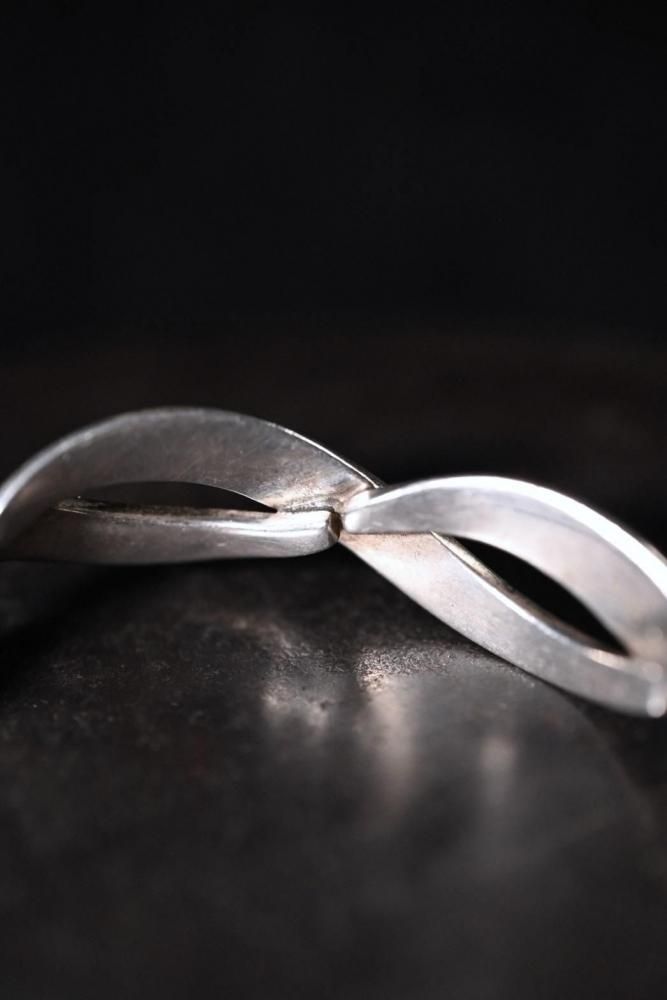 Mexico vintage silver bangle