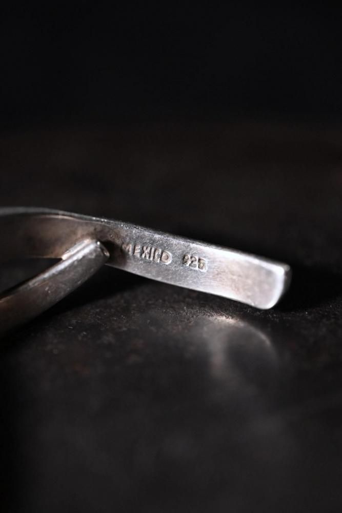 Mexico vintage silver bangle