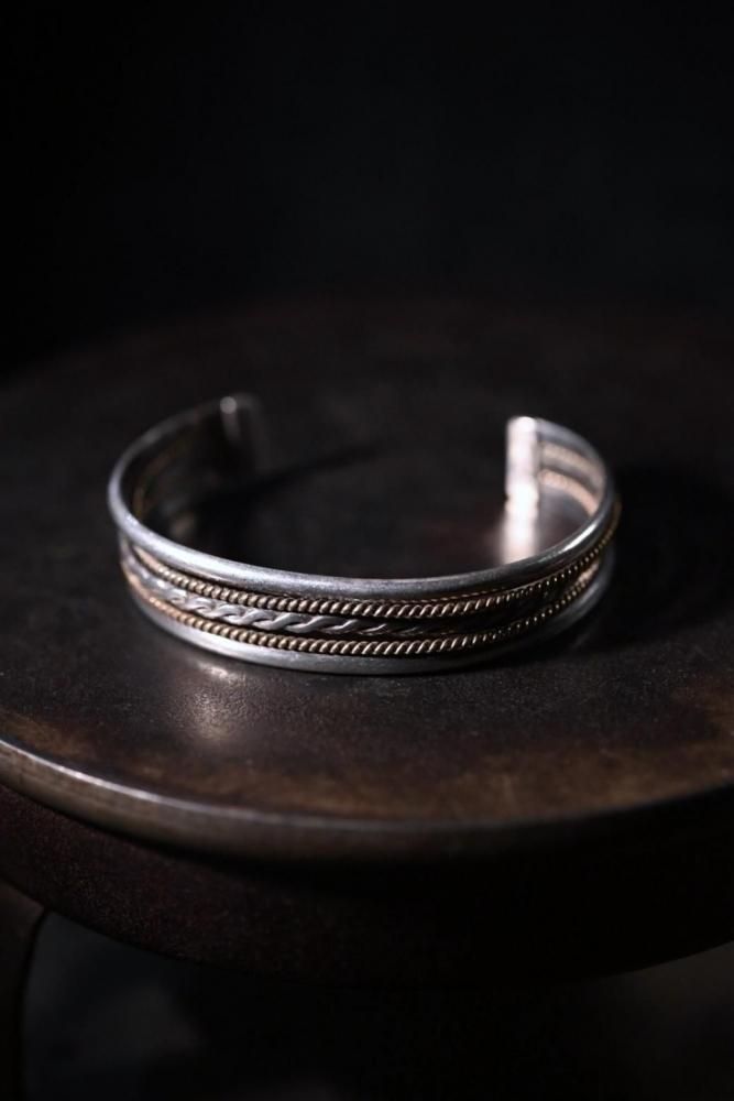 Vintage silver  12KGF bangle