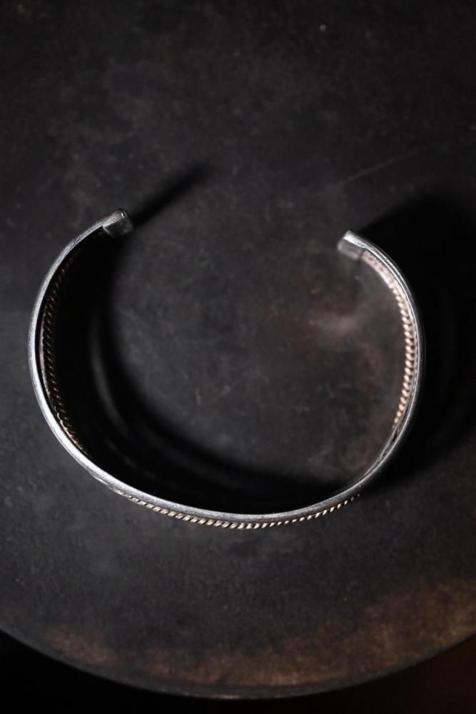 Vintage silver  12KGF bangle