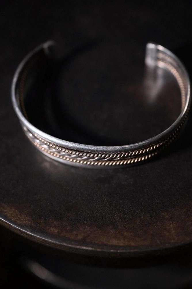Vintage silver  12KGF bangle
