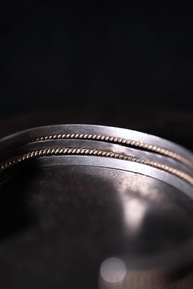 Vintage silver  12KGF bangle