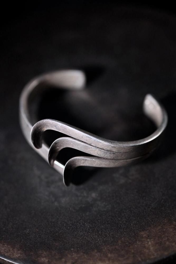 Mexico vintage silver bangle