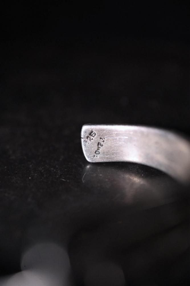 Mexico vintage silver bangle