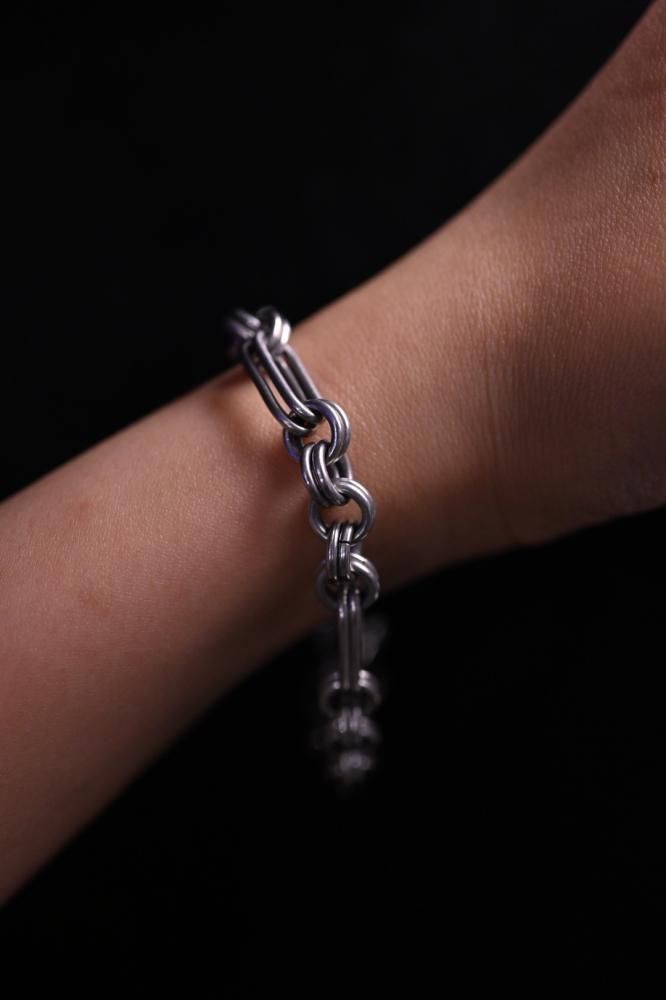 Vintage silver chain bracelet