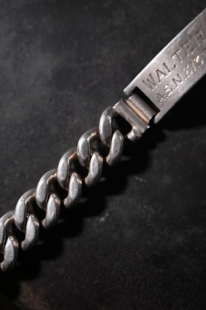 1940's us army silver ID bracelet