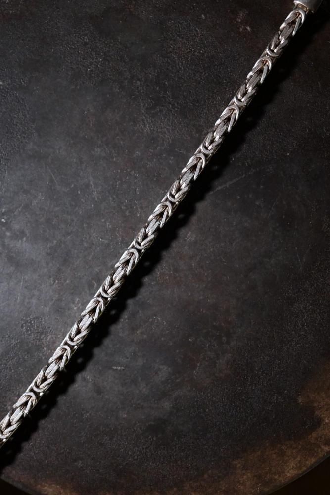 Italy vintage silver chain bracelet