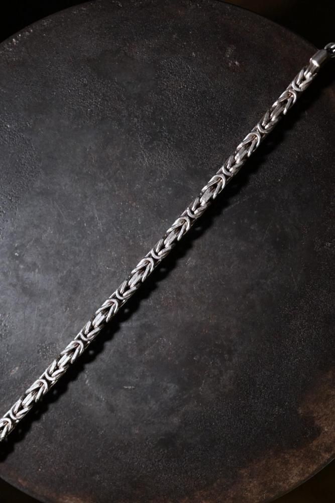 Italy vintage silver chain bracelet