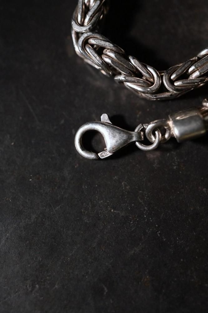 Italy vintage silver chain bracelet