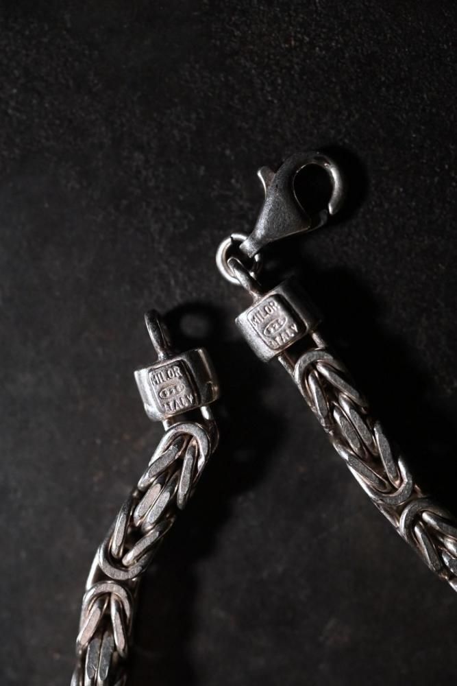 Italy vintage silver chain bracelet