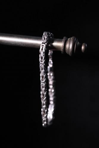 Italy vintage silver chain bracelet