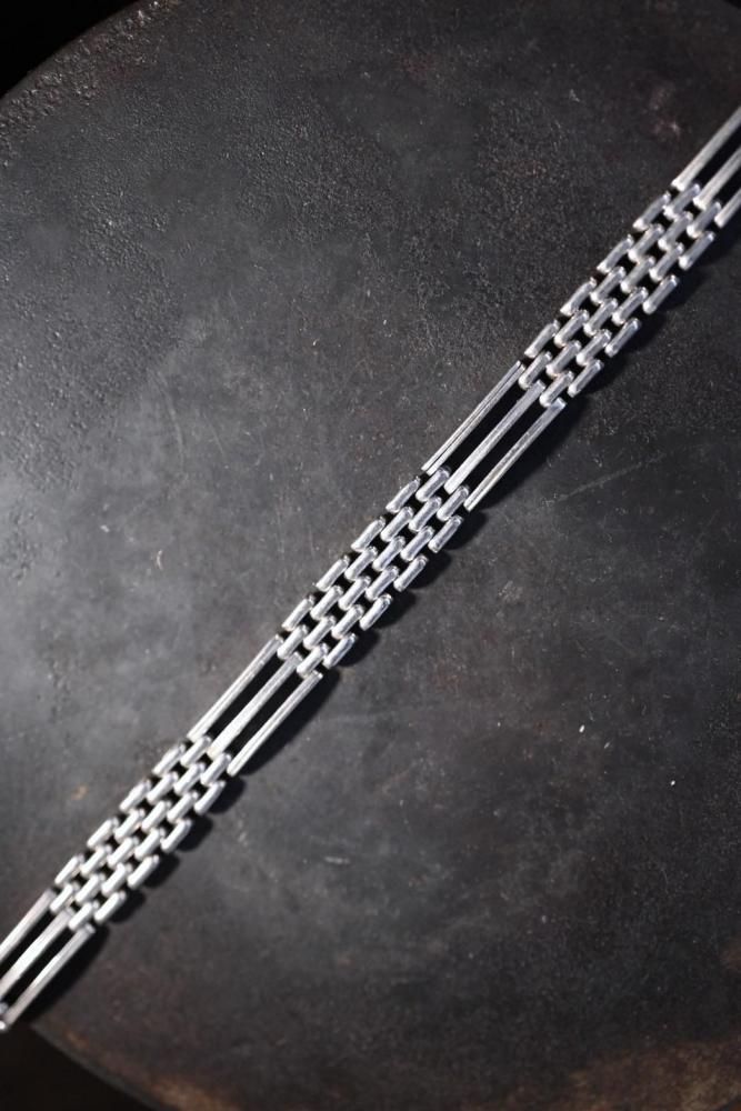 Italy vintage silver chain bracelet