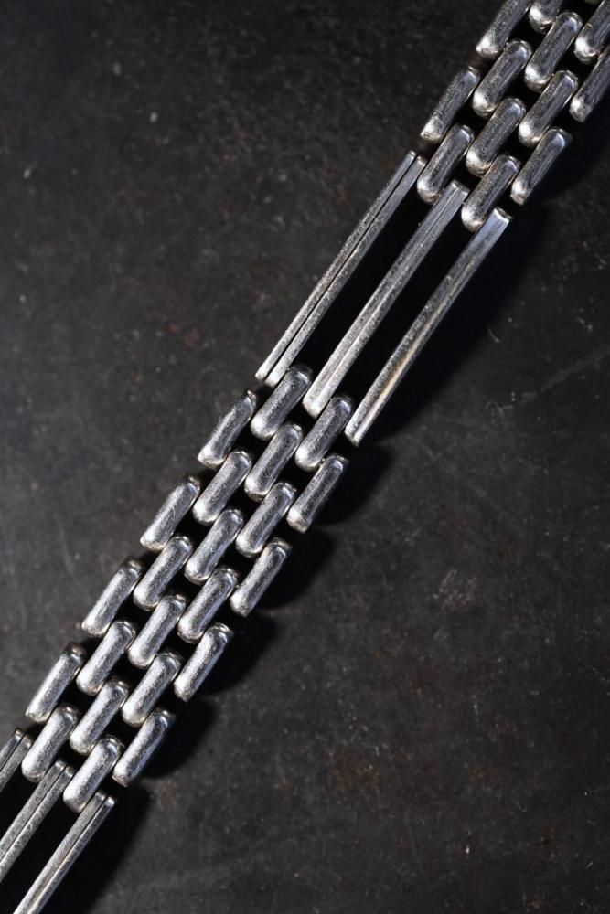 Italy vintage silver chain bracelet
