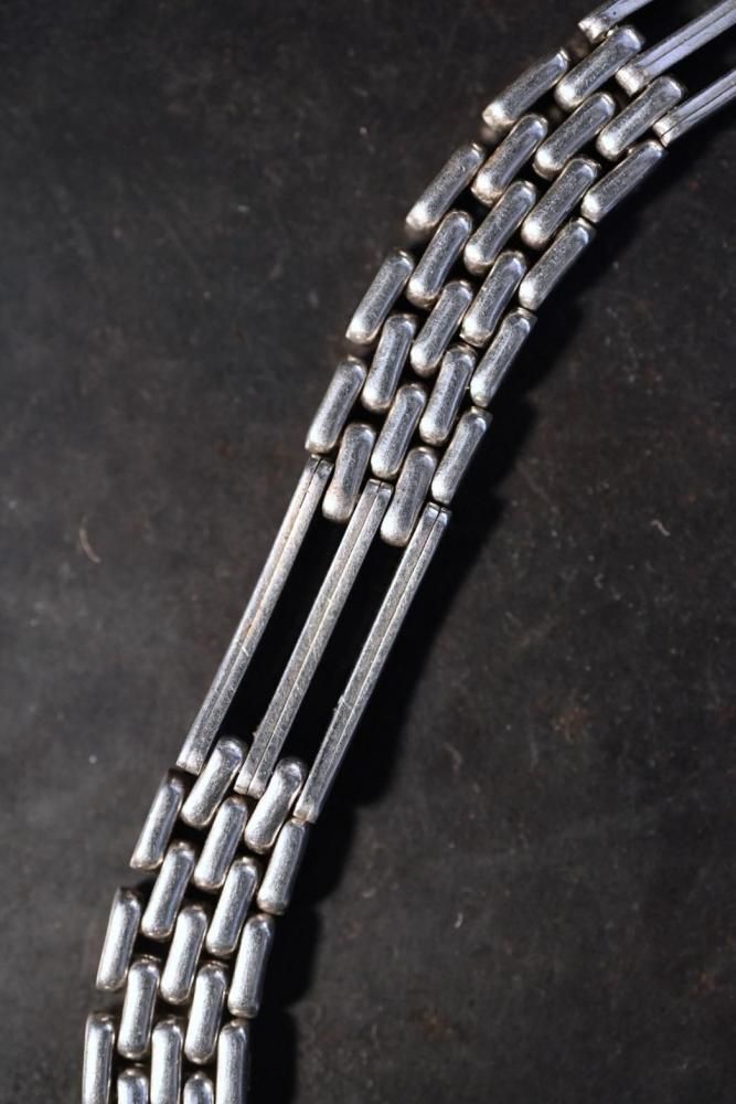 Italy vintage silver chain bracelet