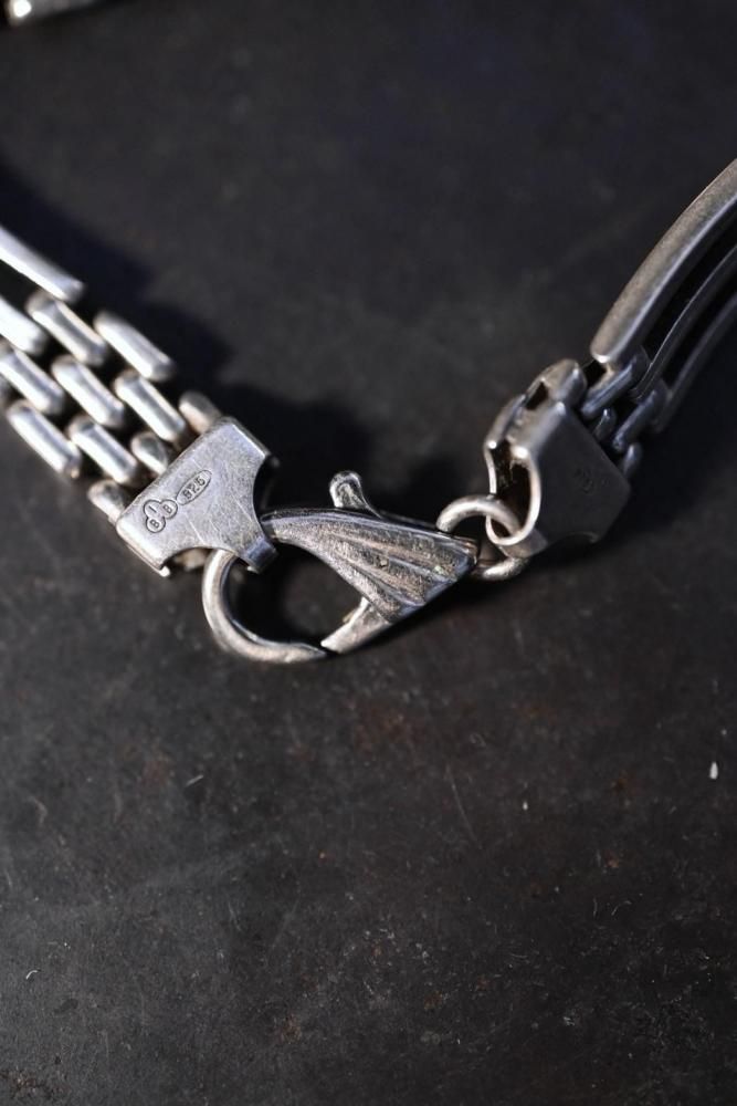 Italy vintage silver chain bracelet