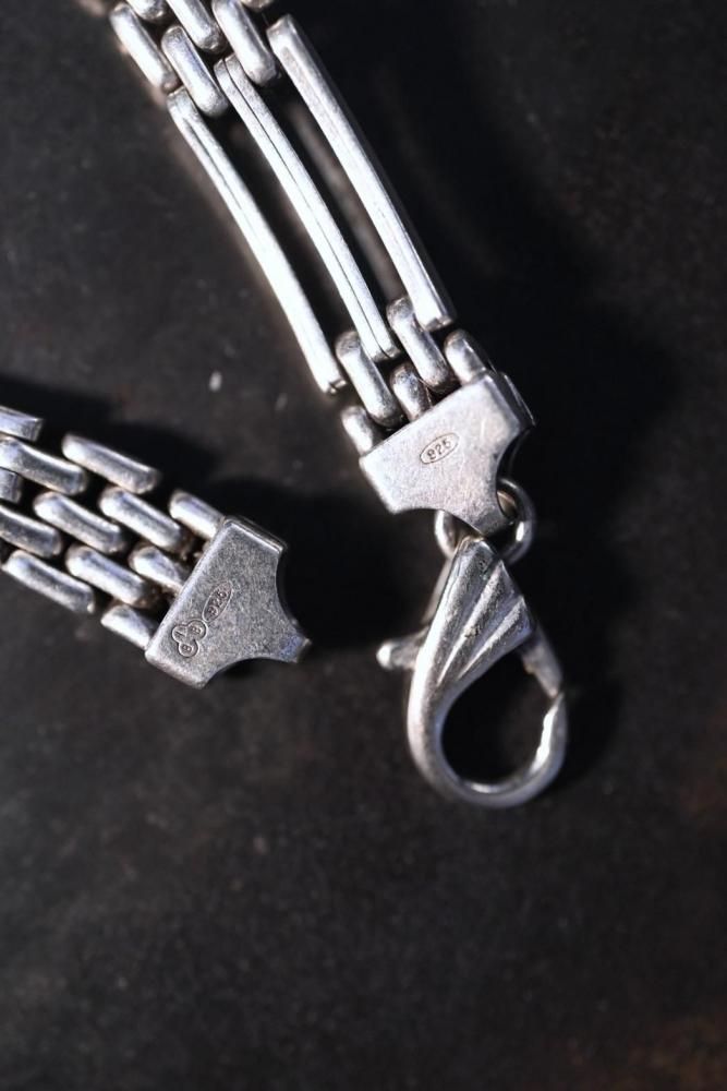 Italy vintage silver chain bracelet