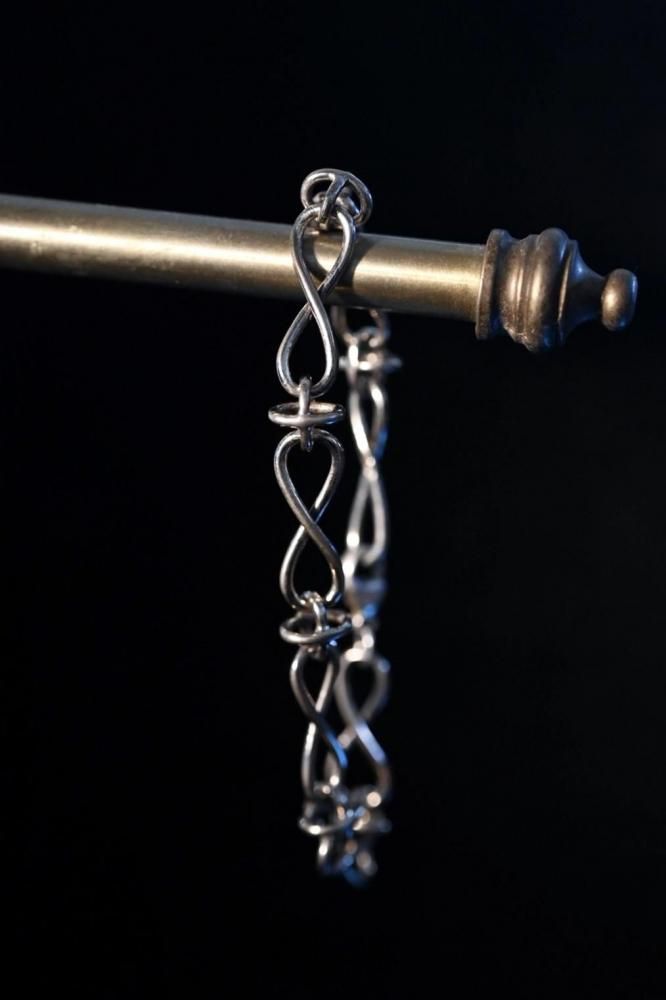 Vintage silver chain bracelet
