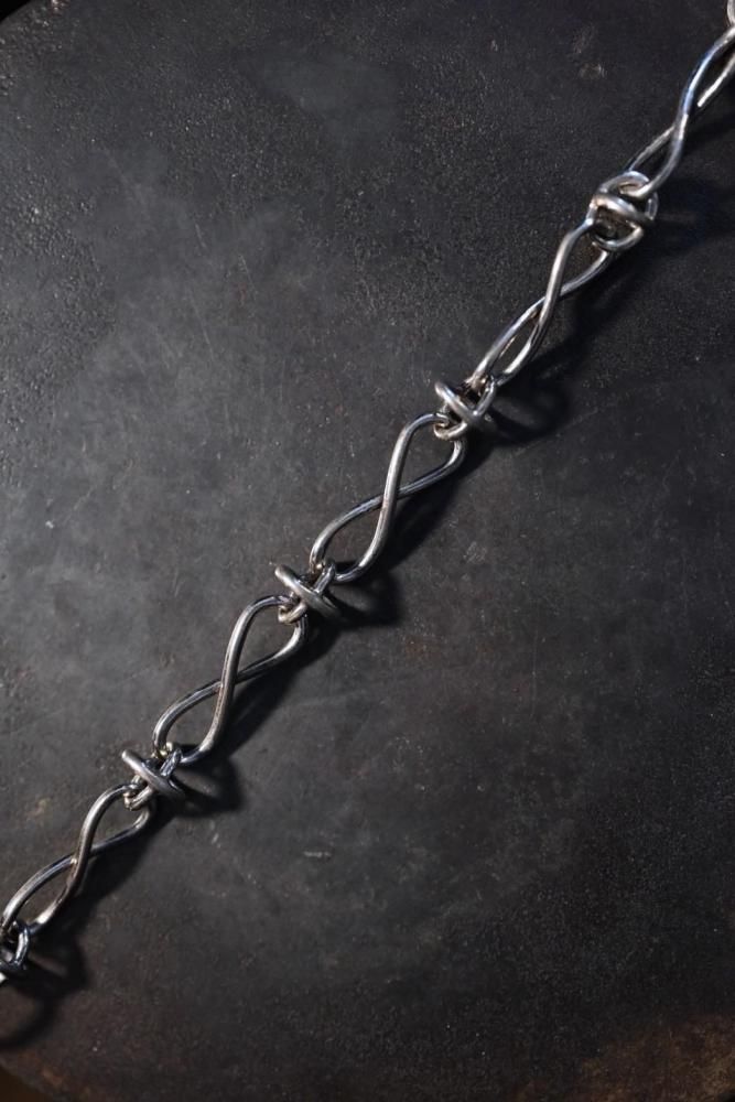 Vintage silver chain bracelet