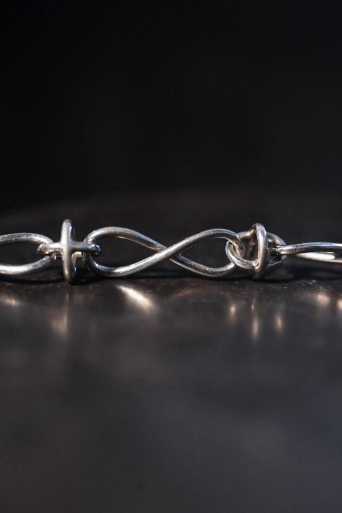 Vintage silver chain bracelet