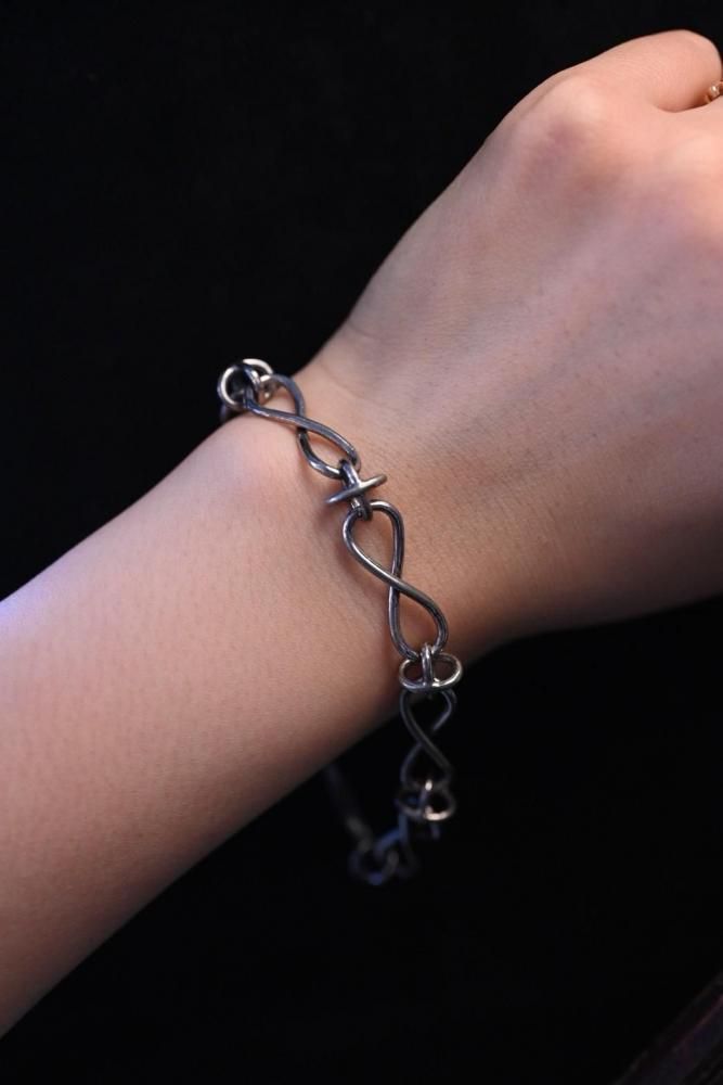 Vintage silver chain bracelet