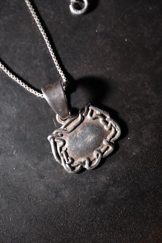Vintage silver plate necklace