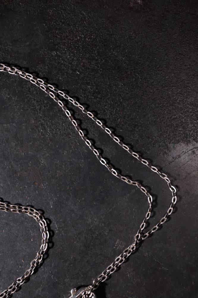 Vintage silver locket necklace