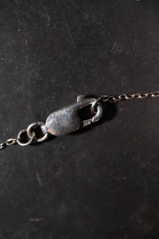 Vintage silver locket necklace